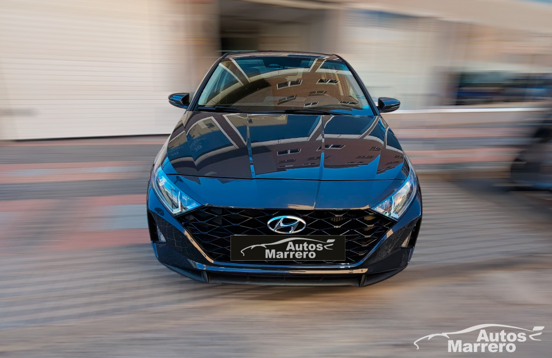 Vehículo ocasión Hyundai i20 vista frontal