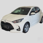Vehículo ocasión Toyota Yaris vista lateral trasera