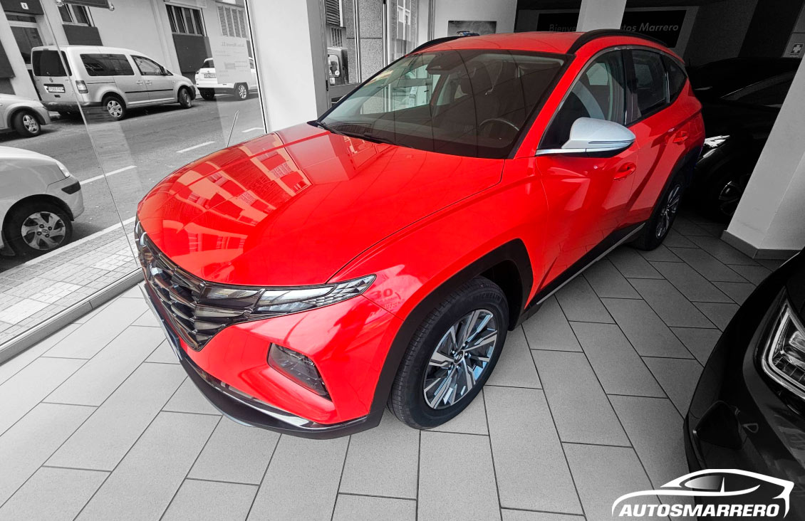 HYUNDAI TUCSON 1.6 TGDI 150CV MAXX SILVER lado izquierda