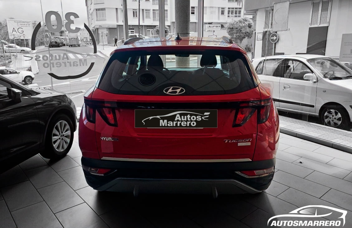 HYUNDAI TUCSON 1.6 TGDI 150CV MAXX SILVER trasera