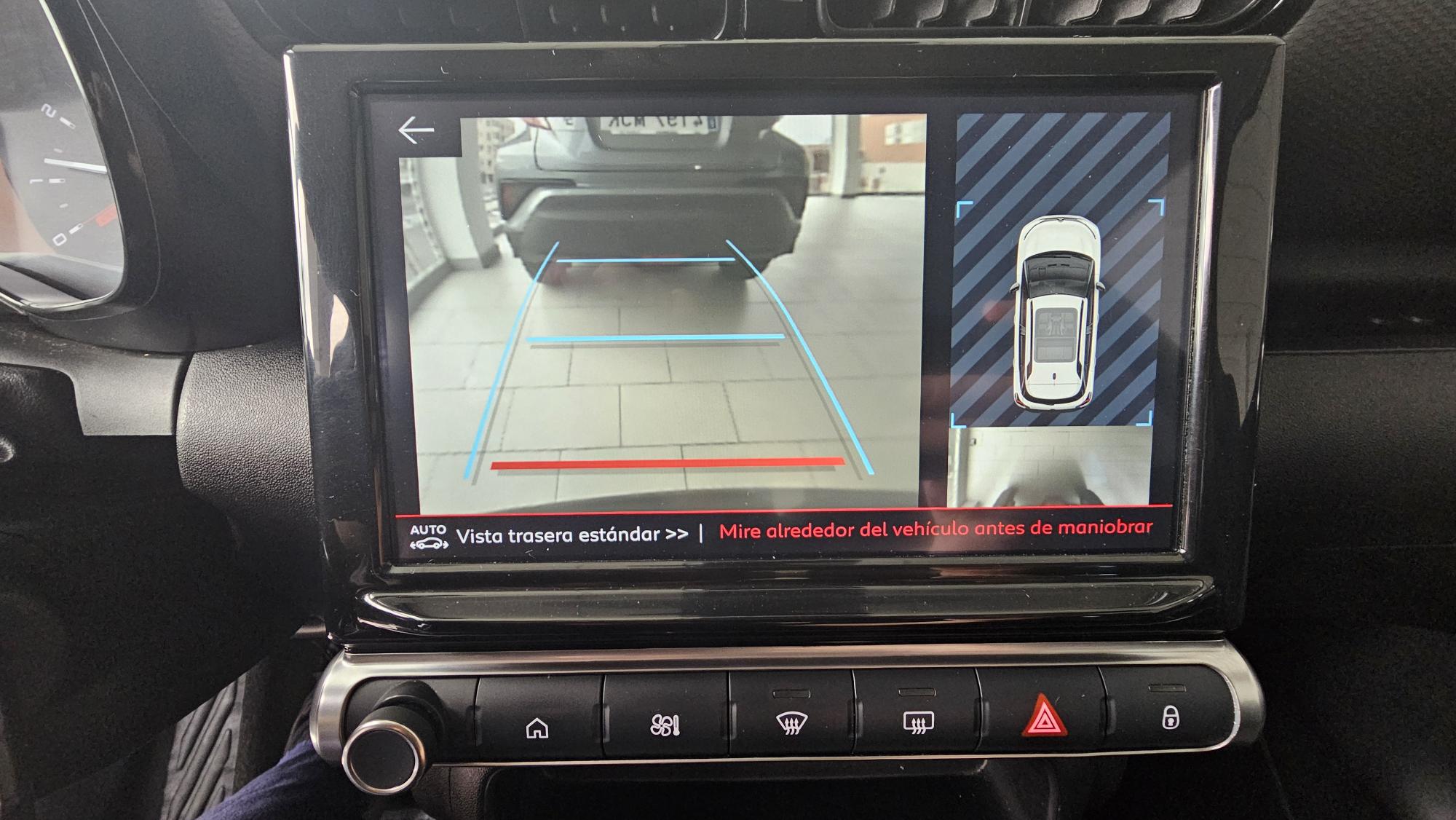 Vehículo ocasión Citroen C3 Aircross cámara interior