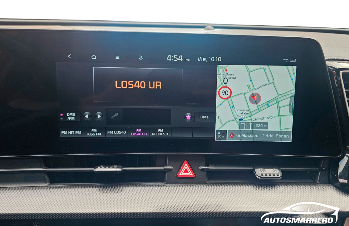 KIA SPORTAGE 1.6 TGDI 150CV SPIRIT pantalla