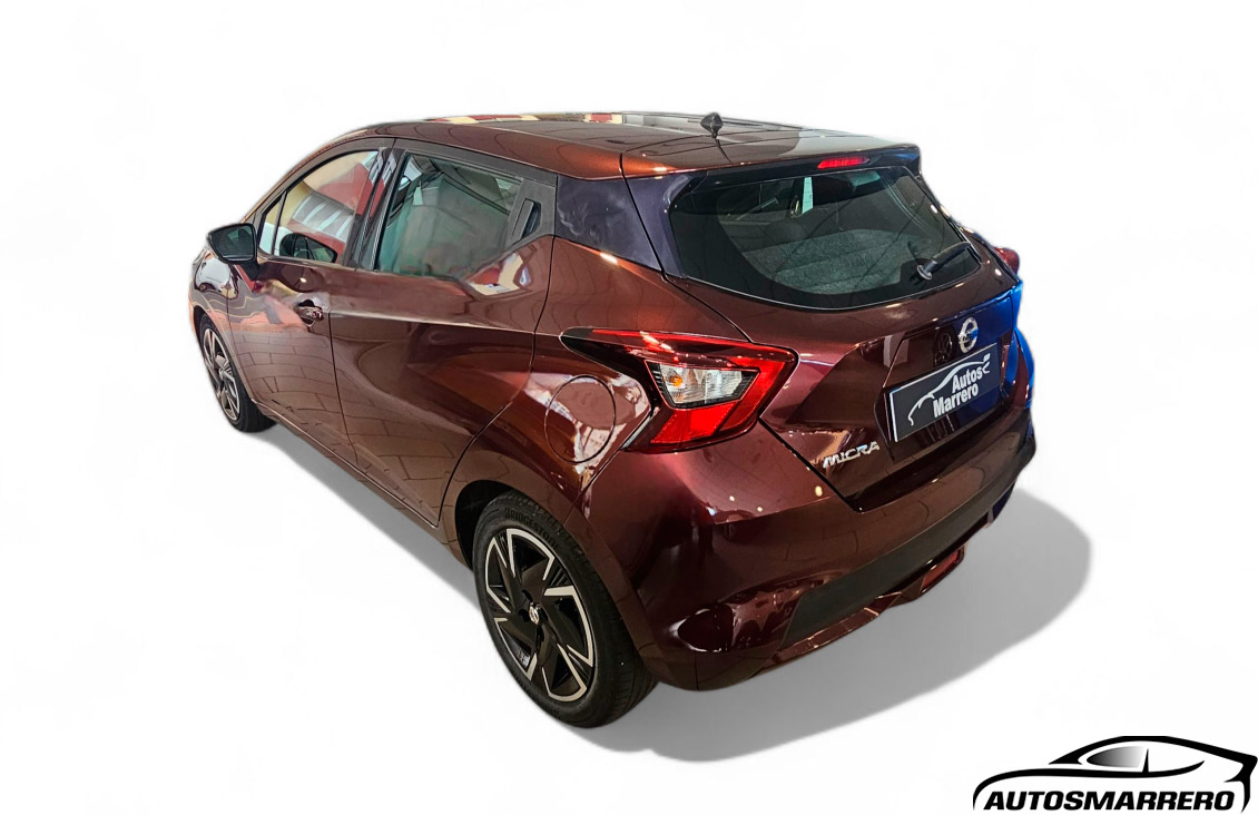 NISSAN MICRA 1.0 92CV AUTOMÁTICO Trasera izquierda