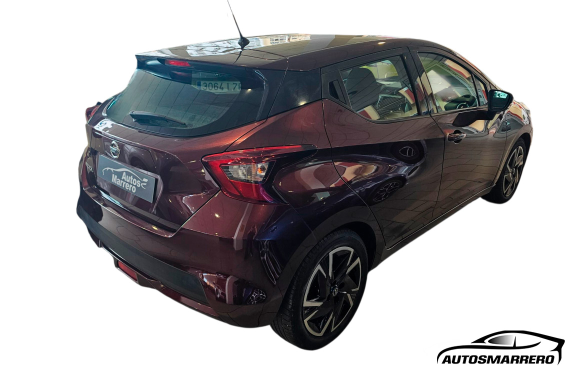 NISSAN MICRA 1.0 92CV AUTOMÁTICO trasero derecha
