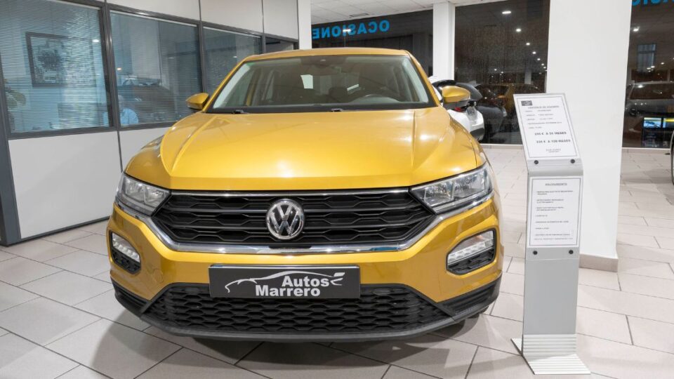 T-roc amarillo - autos marrero